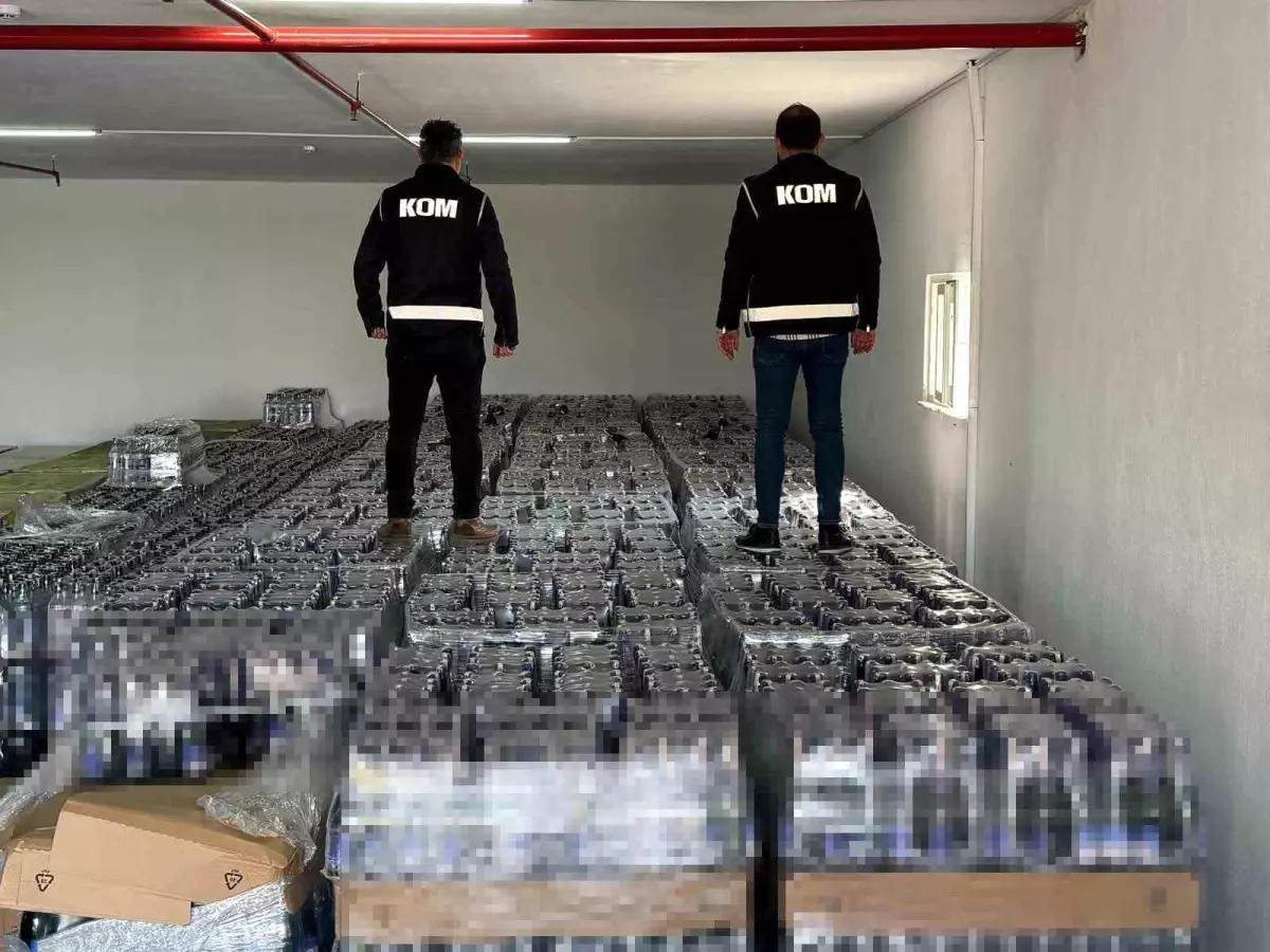 Antalya’da Büyük Kaçakçılık Operasyonu