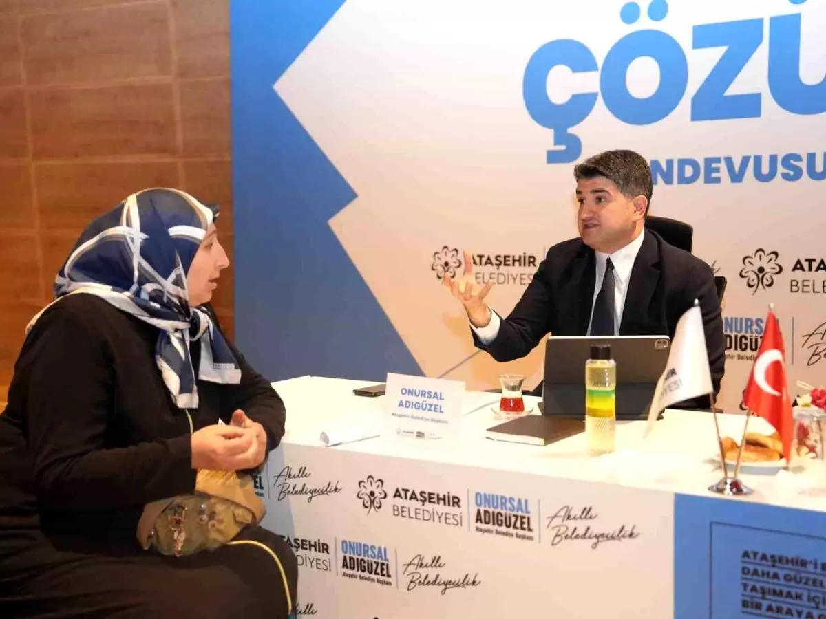 Ataşehir Belediyesi Halk Buluşmaları Üçüncü Kez Gerçekleşti