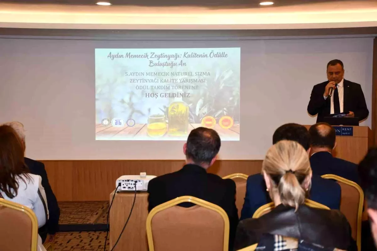 Aydın Memecik Zeytinyağı Kalite Yarışması Sonuçlandı