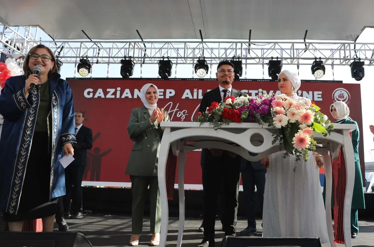 Bakan Göktaş Gaziantep’te Aile Festivali’ne Katıldı