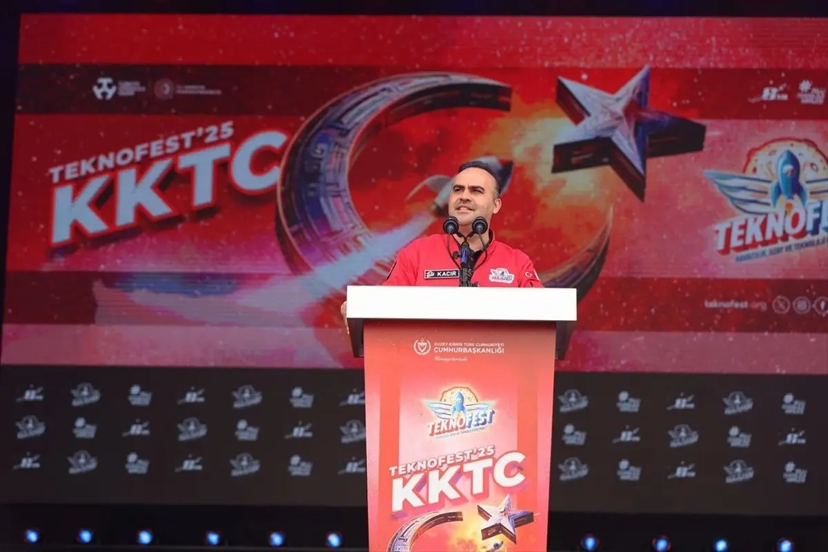 Bakan Kacır, TEKNOFEST KKTC’nin kapanış töreninde konuştu Açıklaması