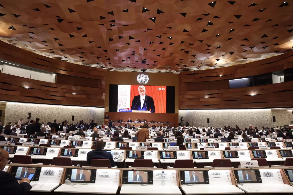 Bakan Memişoğlu Cenevre’de Sağlık Zirvesinde