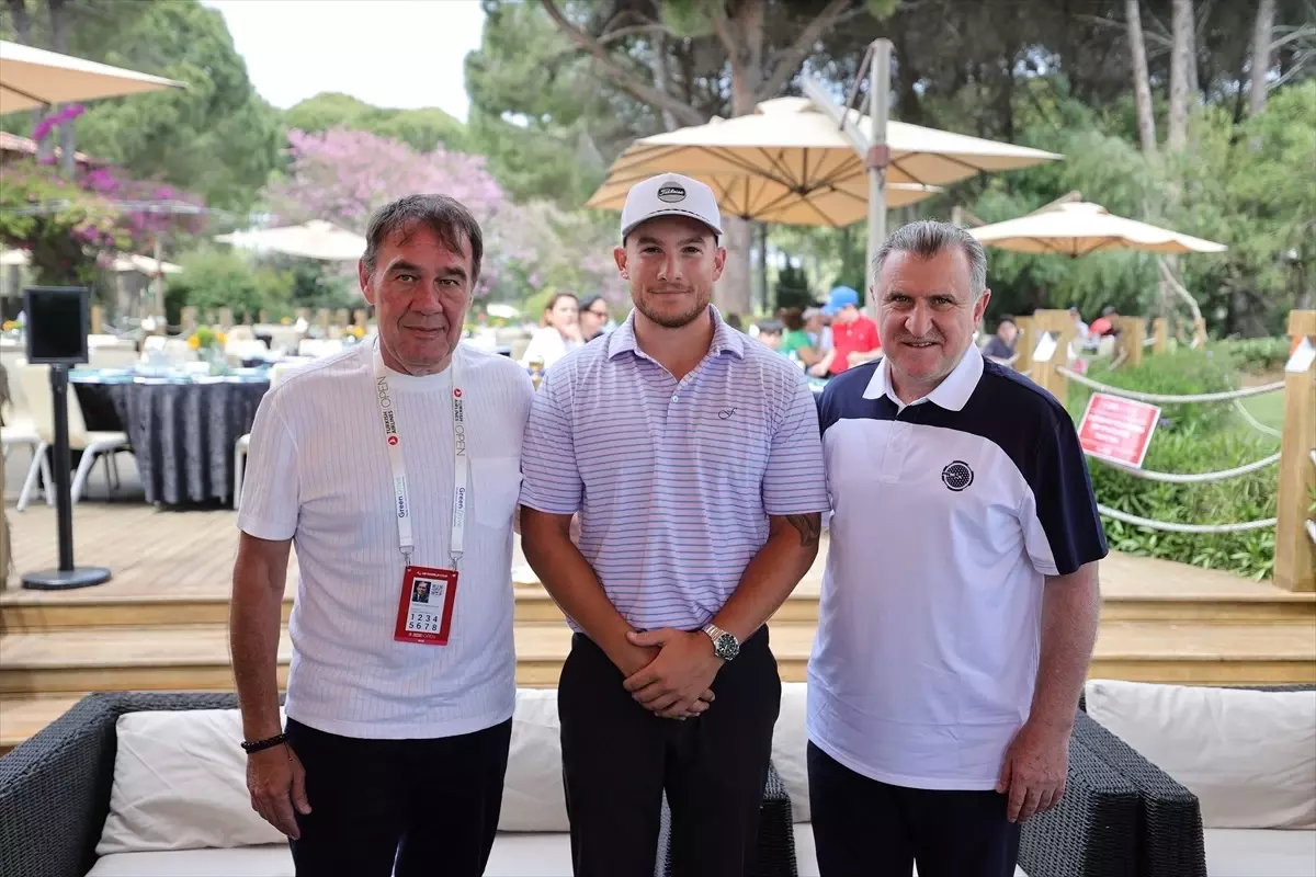 Bakan Osman Aşkın Bak, Turkish Airlines Open 2025 Golf Turnuvası’nda konuştu Açıklaması