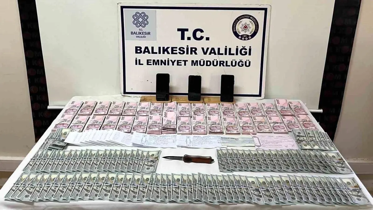 Balıkesir’de Tefecilik Operasyonu