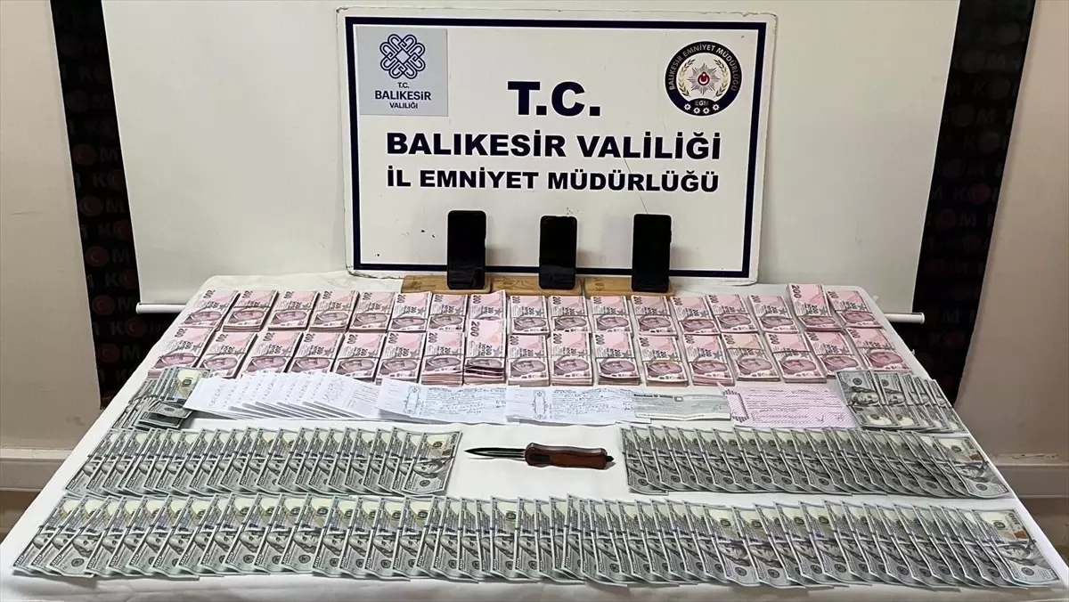 Balıkesir’de Tefecilik Operasyonu