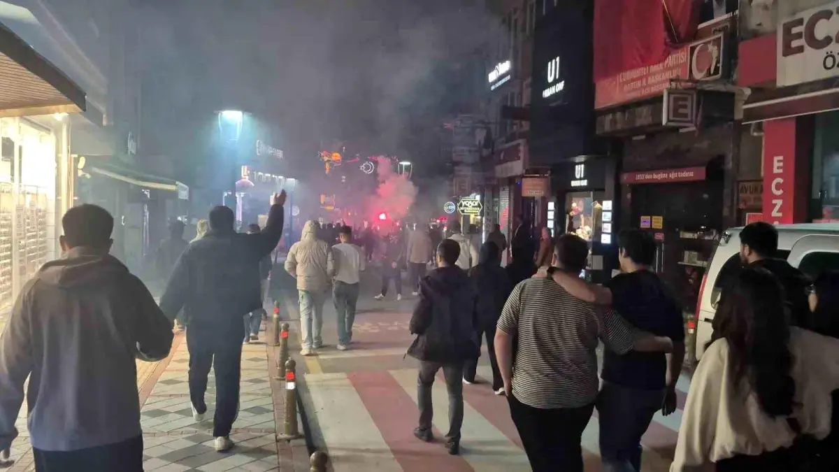 Bartın’da Beşiktaş Taraftarları Coşkuyla Kutladı