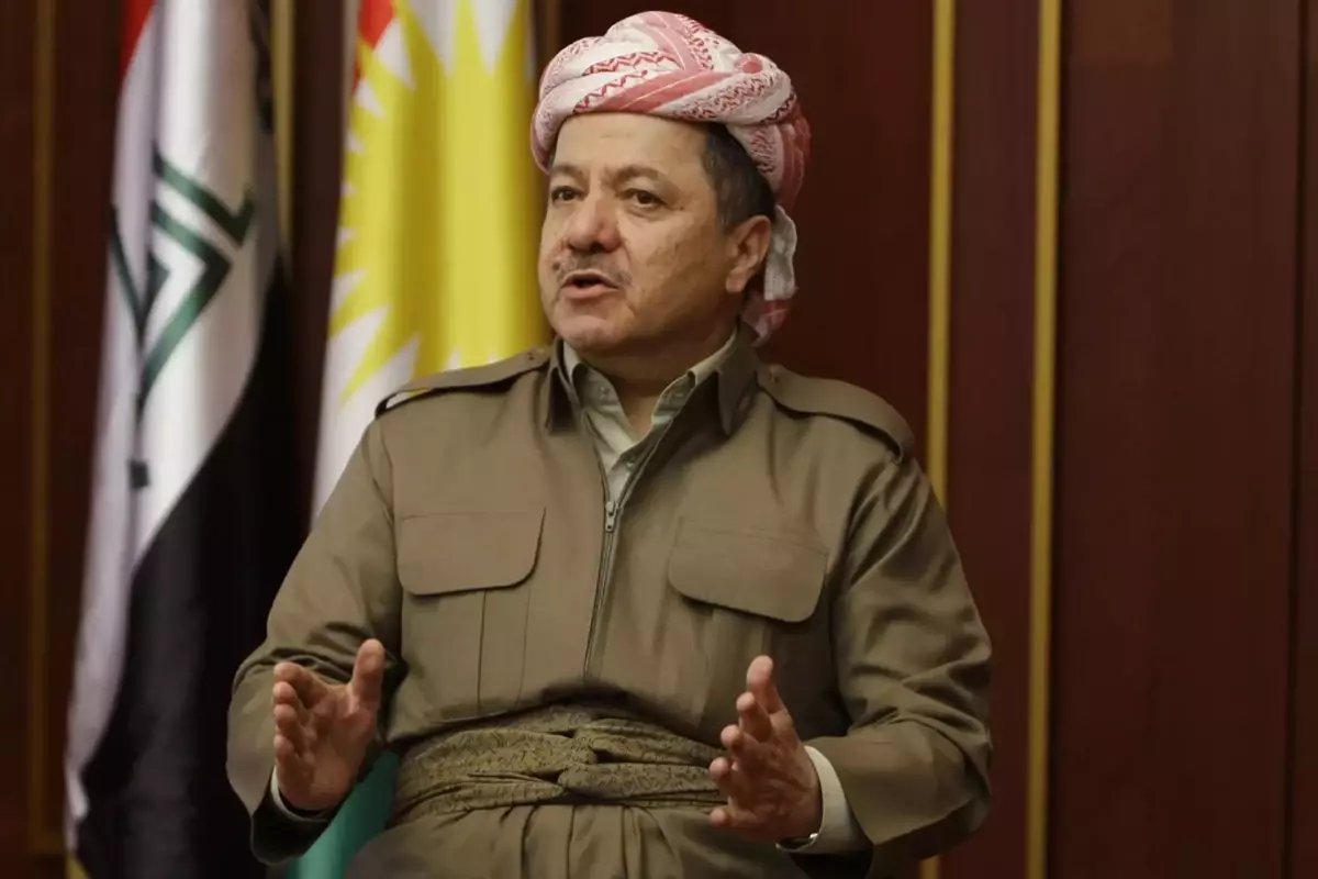 Barzani’den PKK’nın Silah Bırakma Kararına Destek
