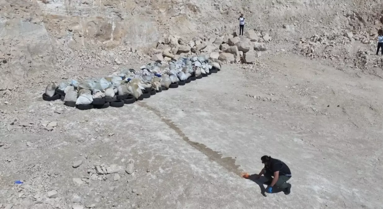 Batman’da 2 Ton Uyuşturucu İmha Edildi