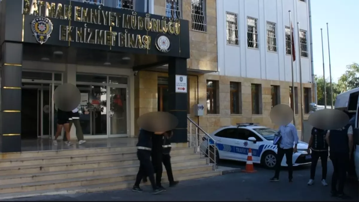 Batman’da Suç Örgütüne Operasyon
