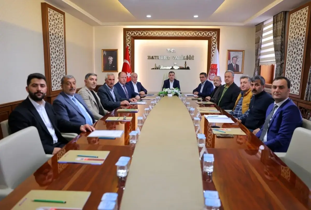 Bayburt’ta OSB Toplantısı Yapıldı