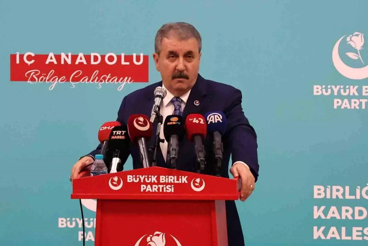 BBP Genel Başkanı Destici: “Gazze sadece bir toprak, kara parçası değildir”