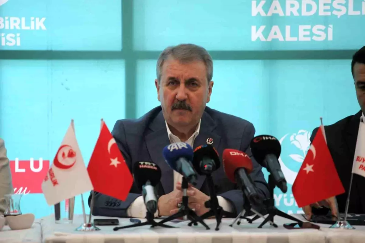 BBP Genel Başkanı Destici: “İki suç için idam cezası geri getirilmelidir”