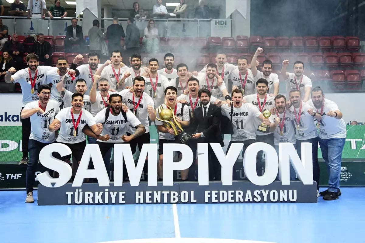 Beşiktaş Henbol, Türkiye Kupası’nı 11. kez mutlu sona ulaştı