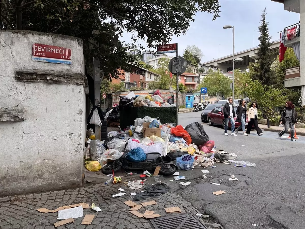 Beşiktaş’ta Çöp Krizi