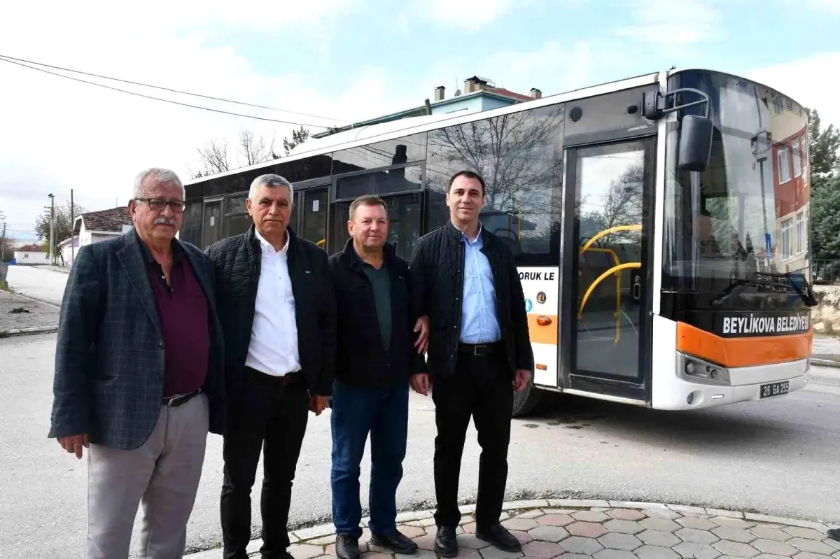 Beylikova’da Kırsal Mahallelere Ücretsiz Cuma Pazarı Servisi Başlatıldı