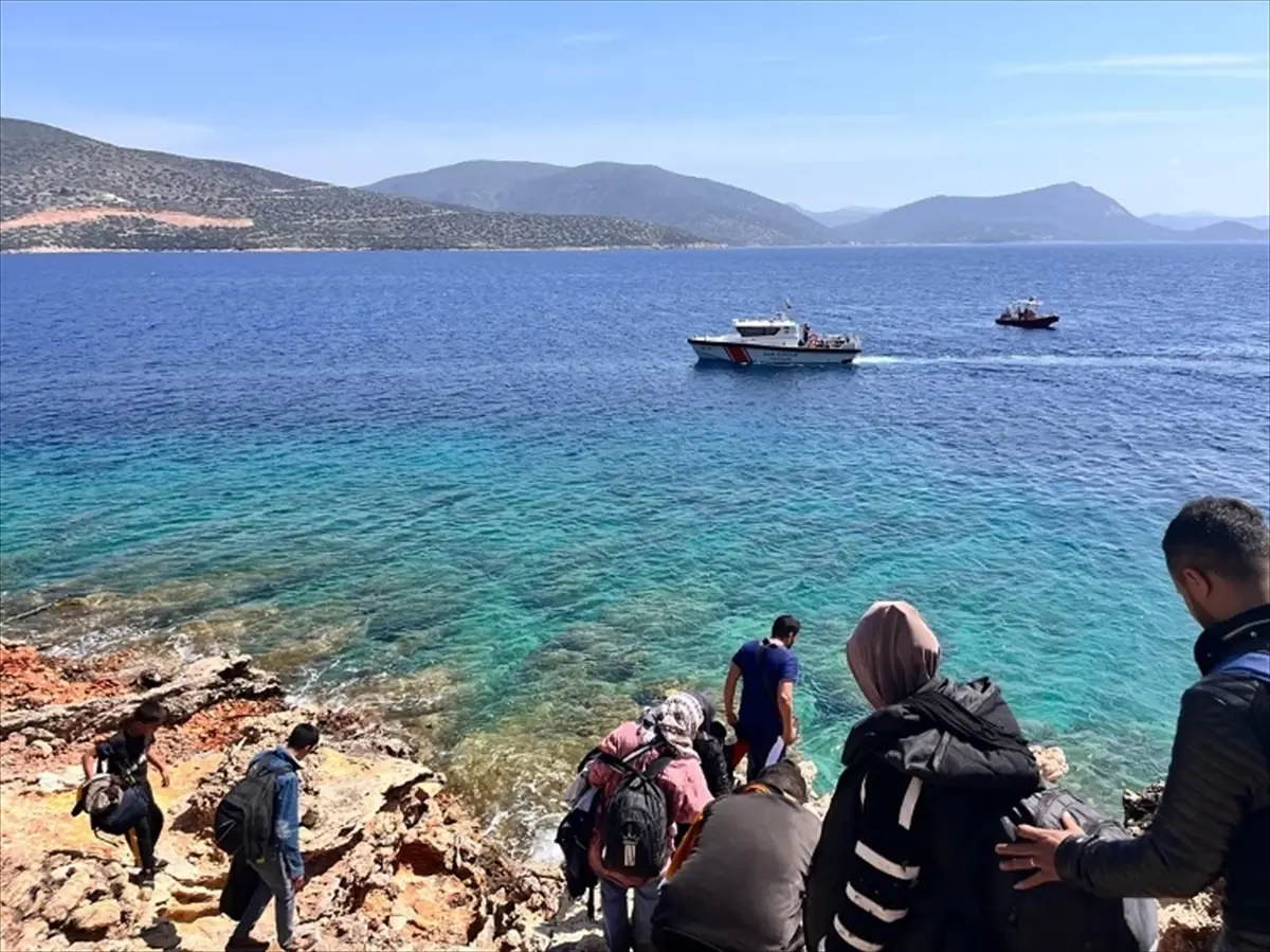 Bodrum’da 23 Düzensiz Göçmen Yakalandı