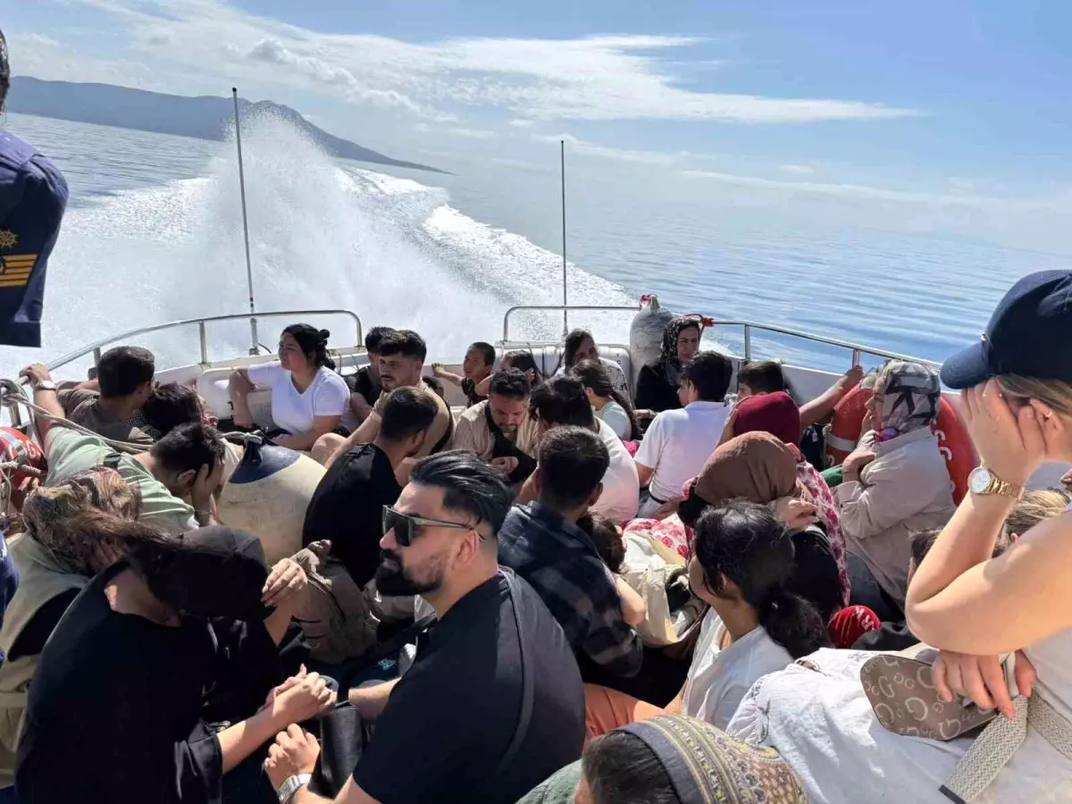 Bodrum’da 95 Düzensiz Göçmen Yakalandı