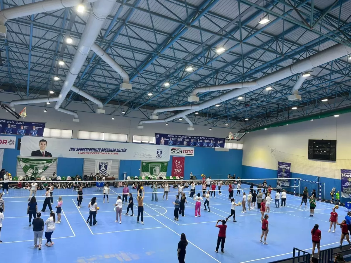 Bodrum’da Anneler Günü Spor Şenliği