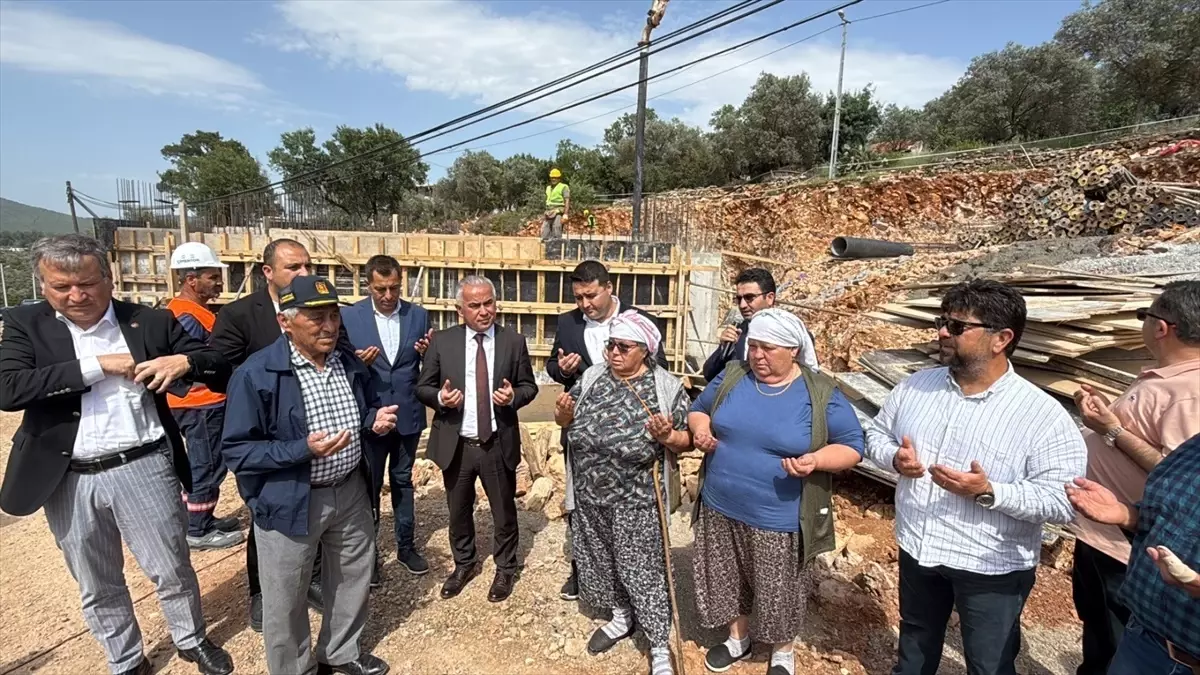 Bodrum’da Gençlik Merkezi ve Kütüphane İçeren Cami Temeli Atıldı