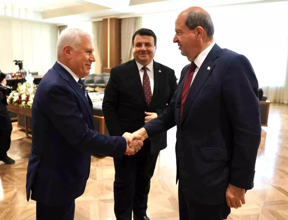 Bursa Büyükşehir Belediye Başkanı Bozbey, KKTC’ye Ziyaret Gerçekleştirdi