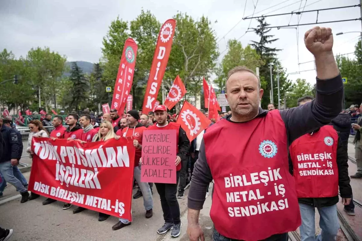 Bursa’da 1 Mayıs Coşkusu