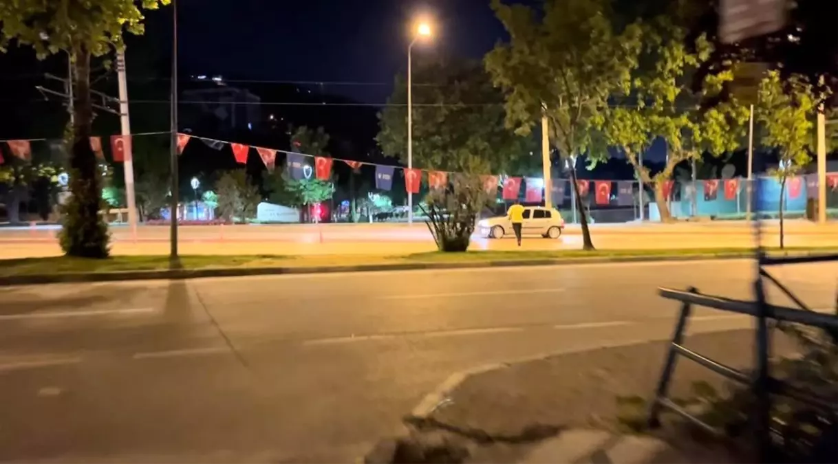 Bursa’da Alkollü Sürücü Polisi Görünce Gazladı