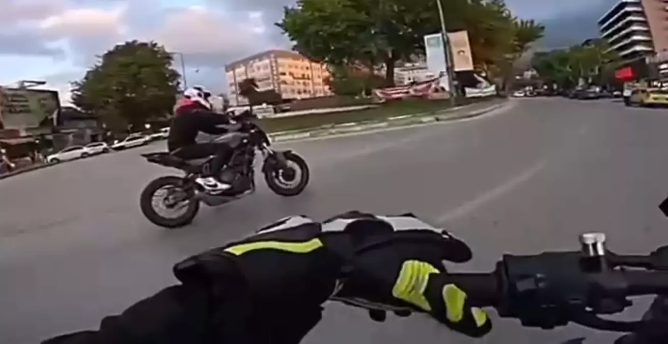Bursa’da Motosiklet Yarışı Sosyal Medyada Gündem