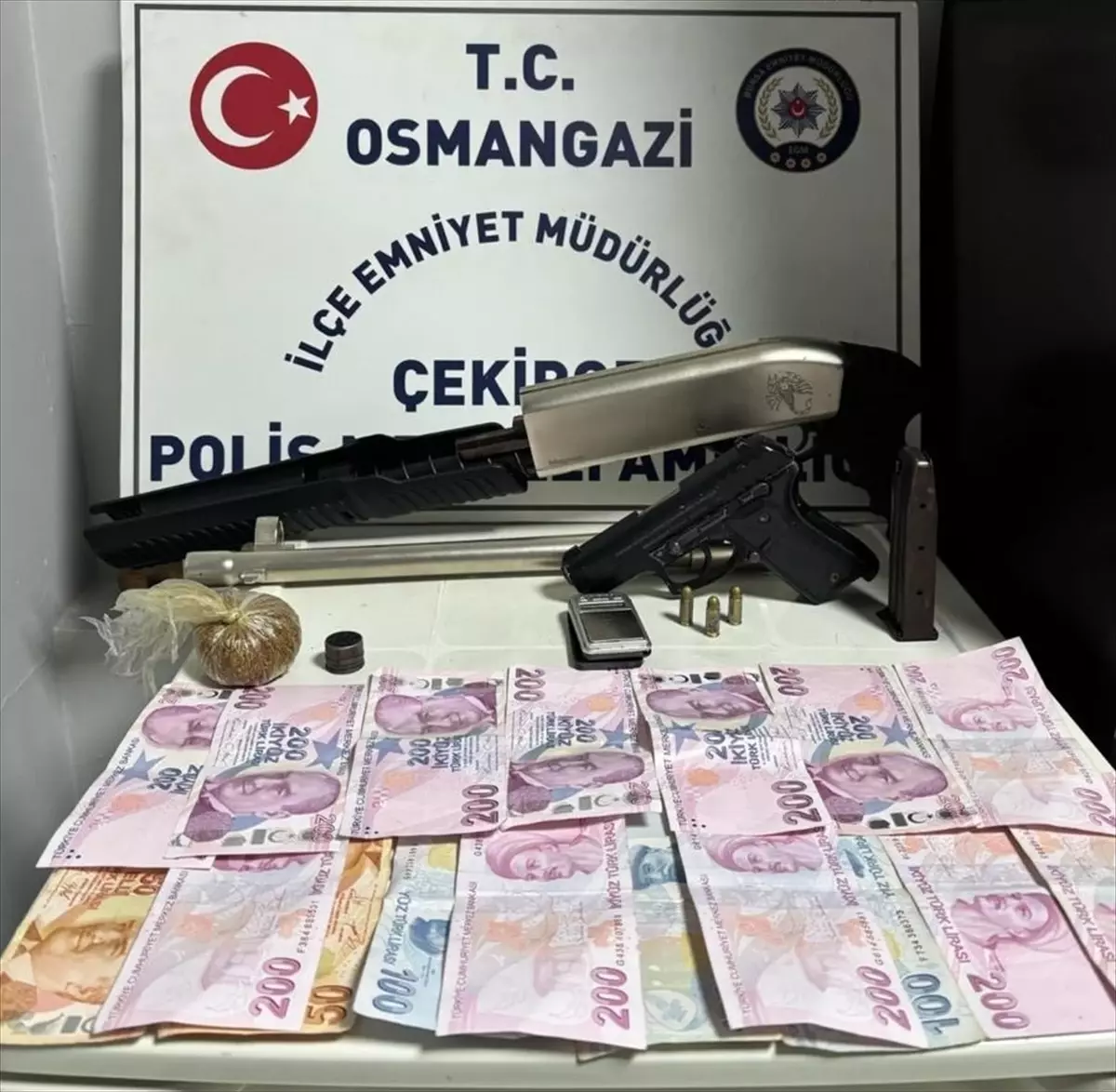 Bursa’da Silah Operasyonu: 10 Tutuklama