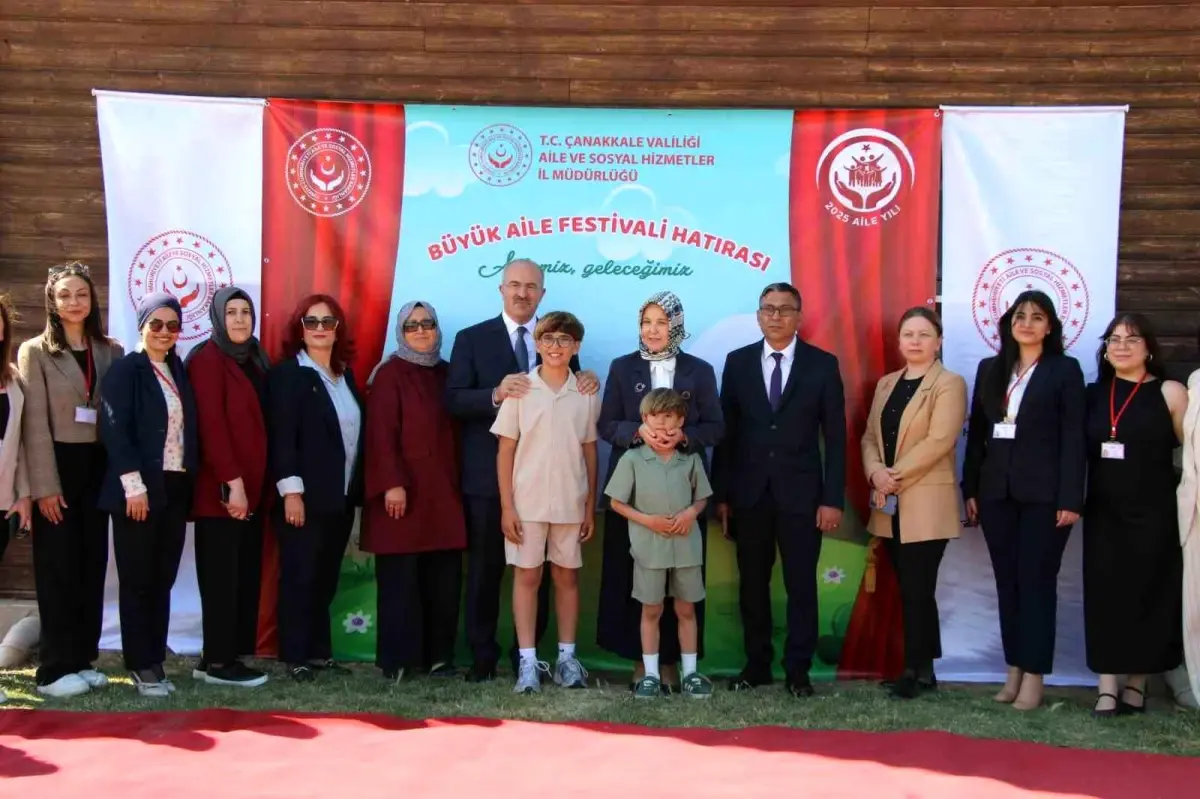 Büyük Aile Festivali Çanakkale’de Düzenlendi