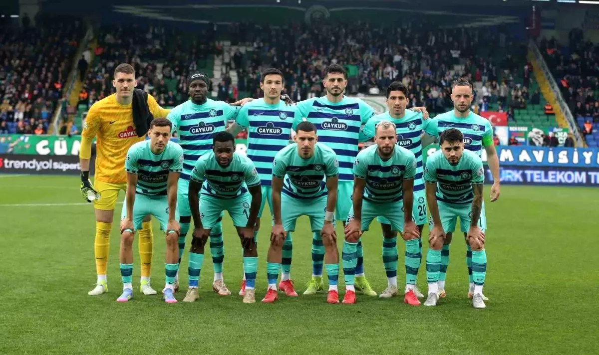 Çaykur Rizespor – Gaziantep FK: İlk Yarısı Golsüz Geçti