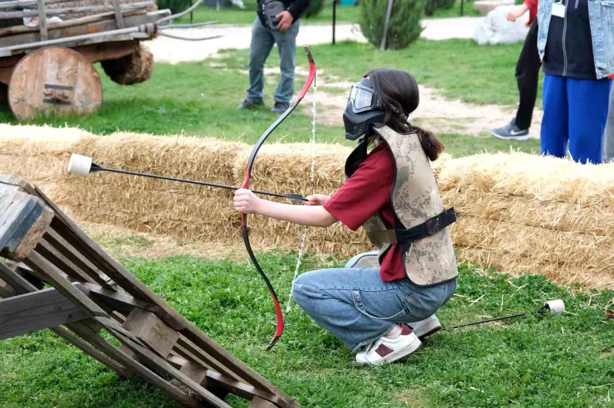 Çorum’da Liseler Arası Ok Savaşları Yarışması Düzenlendi