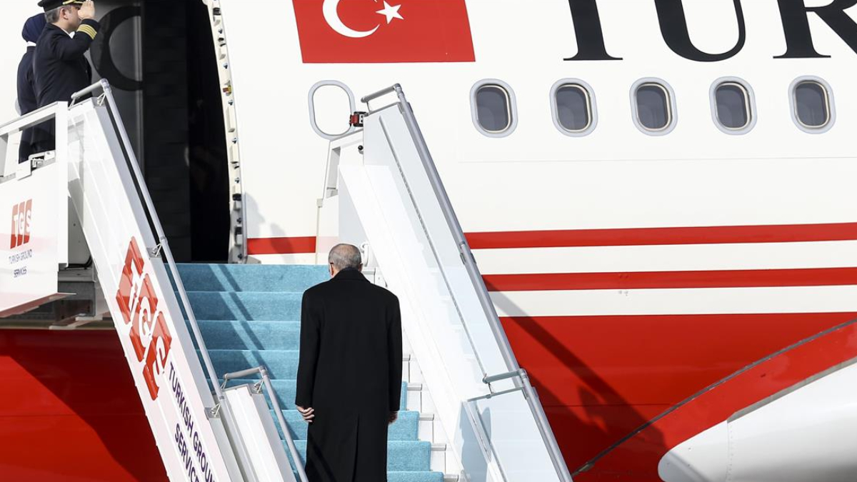 Cumhurbaşkanı Erdoğan Arnavutluk’a gitti