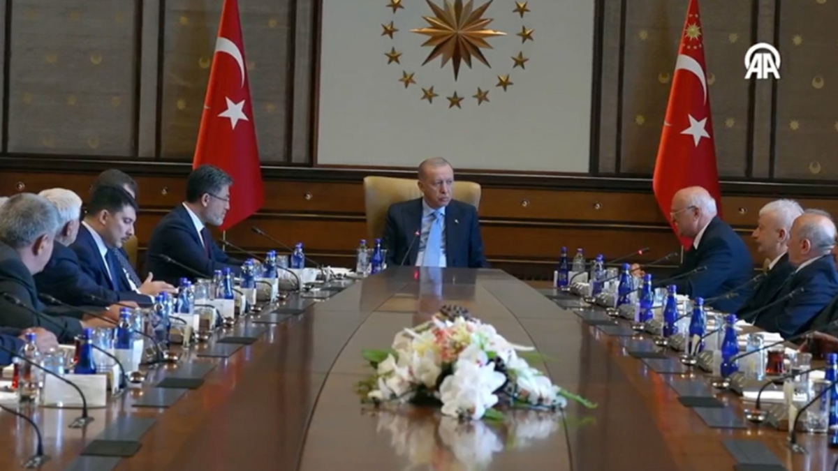 Cumhurbaşkanı Erdoğan, çiftçileri kabul etti