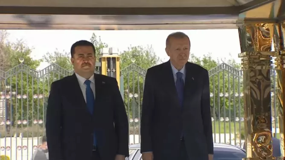 Cumhurbaşkanı Erdoğan, Irak Başbakanı Sudani’yi karşıladı
