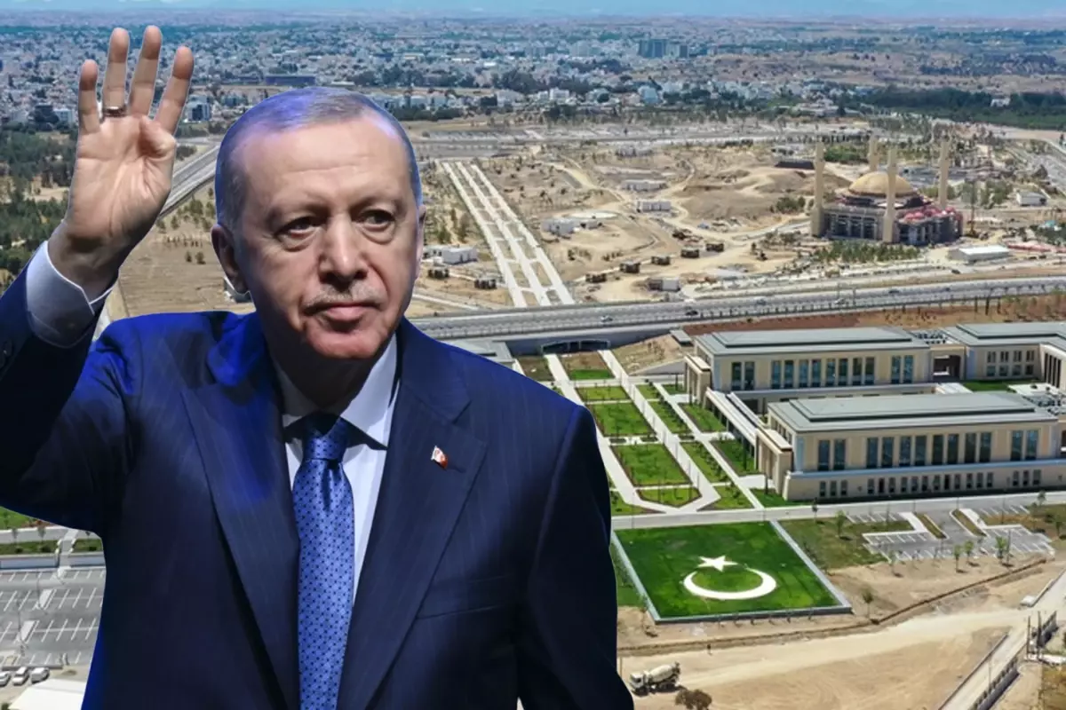 Cumhurbaşkanı Erdoğan KKTC’de! Dev Cumhuriyet yerleşkesi bu sözlerle açıldı