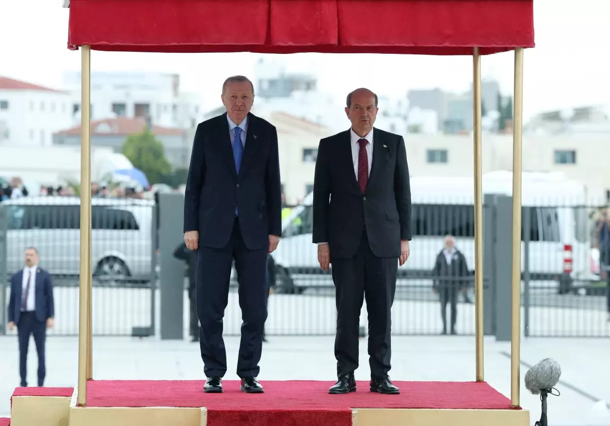 Cumhurbaşkanı Erdoğan, KKTC’deki yeni Cumhuriyet Yerleşkesi’nin açılışını yaptı