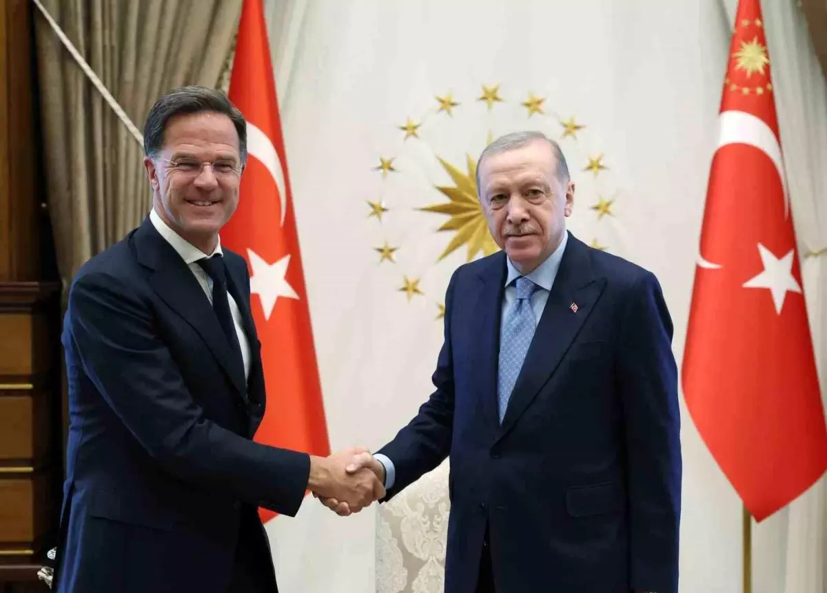 Cumhurbaşkanı Erdoğan, NATO Genel Sekreteri Mark Rutte’yi Cumhurbaşkanlığı Külliyesi’nde Kabul etti.