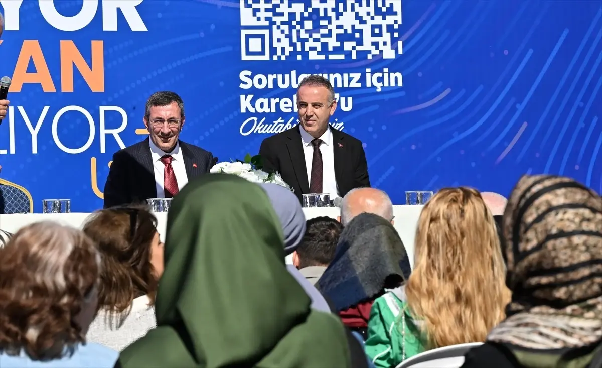Cumhurbaşkanı Yardımcısı Yılmaz, Ümraniye’de konuştu Açıklaması