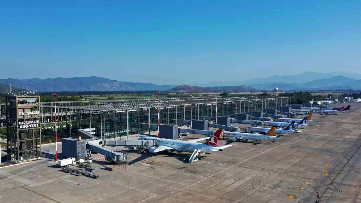 Dalaman Havalimanı 2025’te Büyüdü