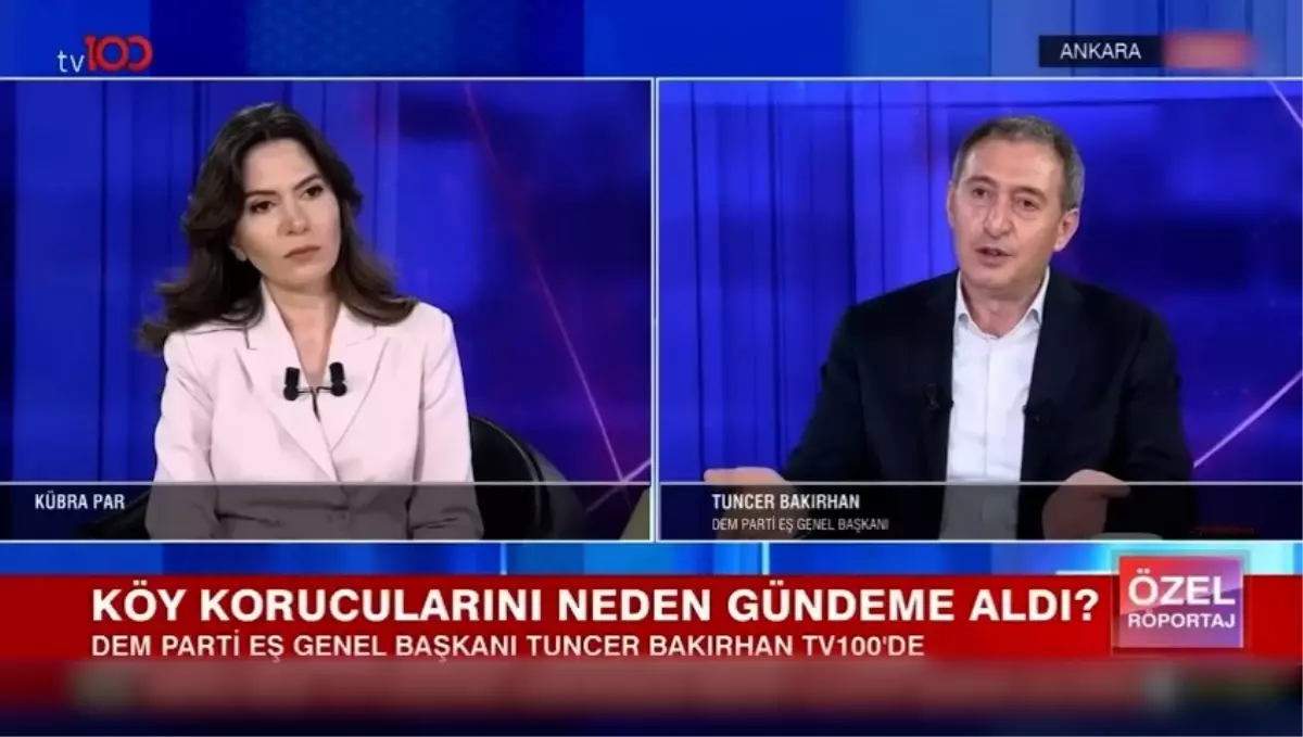 DEM Eş Genel Başkanı Bakırhan, Çok Tartışılan “Korucu” Sözleri Hakkında Açıklama Yaptı