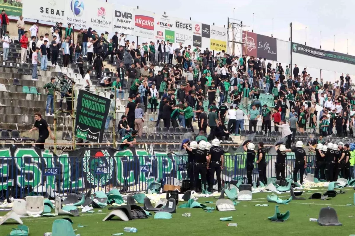 Denizlispor’a Cezalar Kesildi: Toplam 106 Bin 500 TL Para Cezası ve 4 Maç Seyircisiz Oynama Cezası