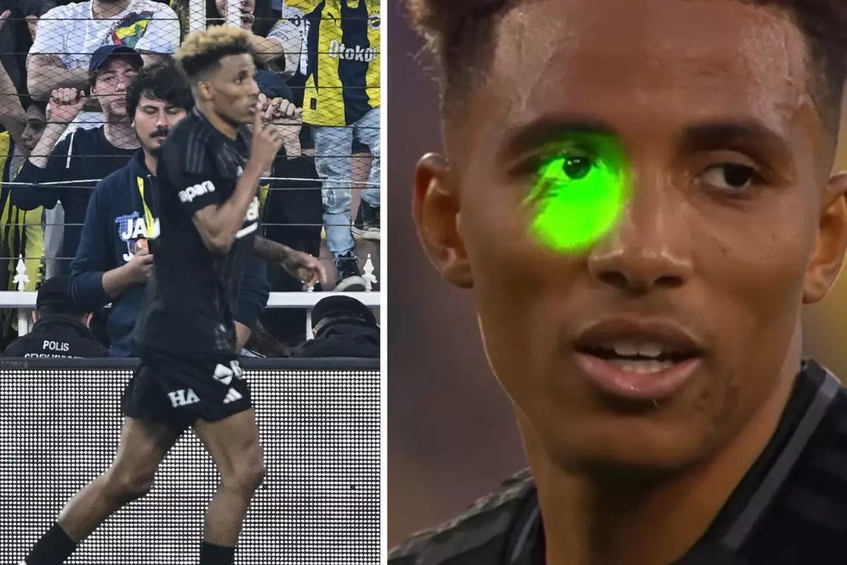Derbide Gedson Fernandes’e tutulan lazerin bedeli ağır oldu