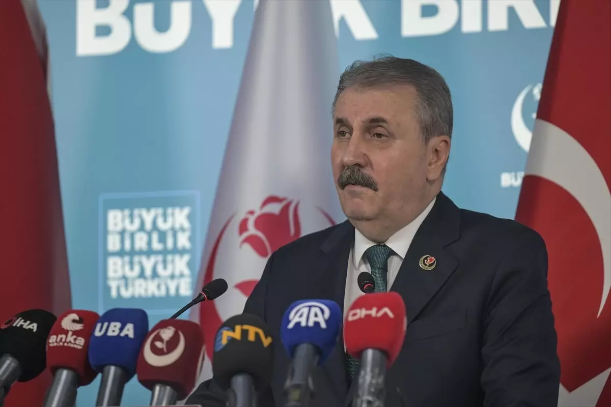 Destici: PKK’nın Silah Bırakması Takip Edilecek