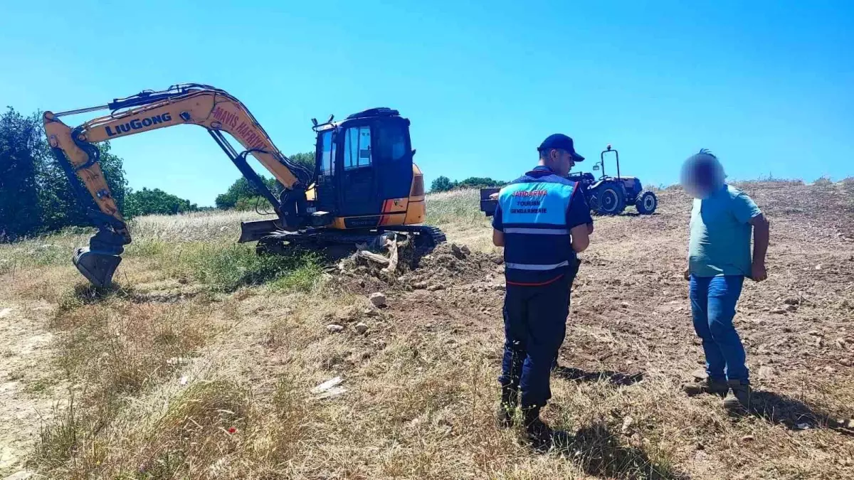 Didim’de Hazine Arazisinde İzinsiz Kazı