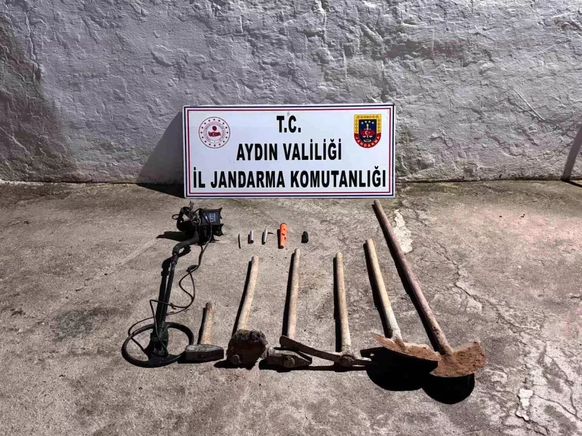 Didim’de Kaçak Kazı Harekâtı