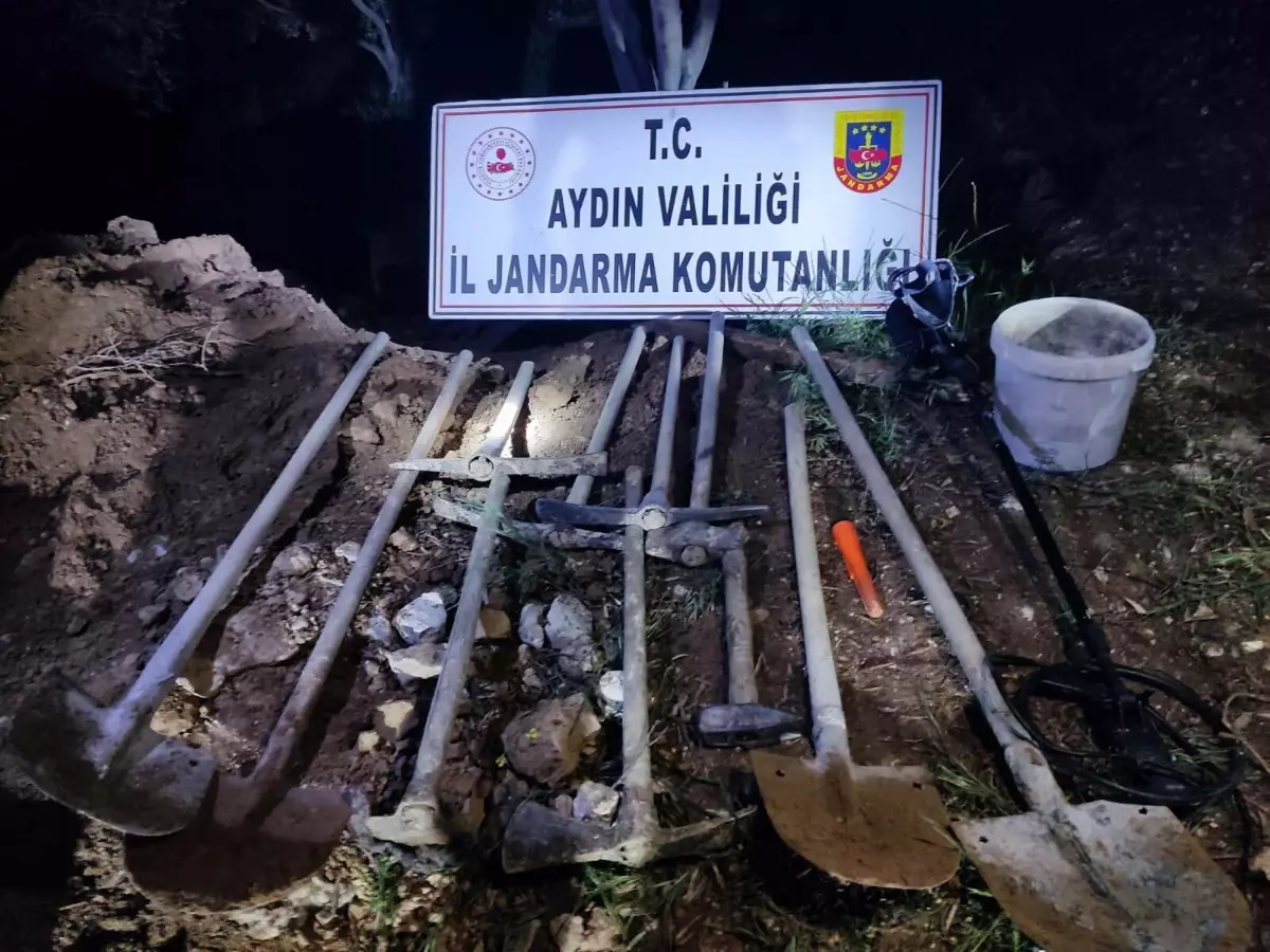 Didim’de Kaçak Tarihi Eser Kazısı Operasyonu