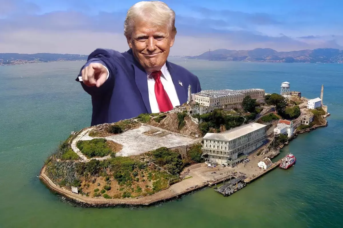Donald Trump’tan şaşkınlık yaratan Alcatraz açıklaması: Film yapımcısı olmam gerekiyordu