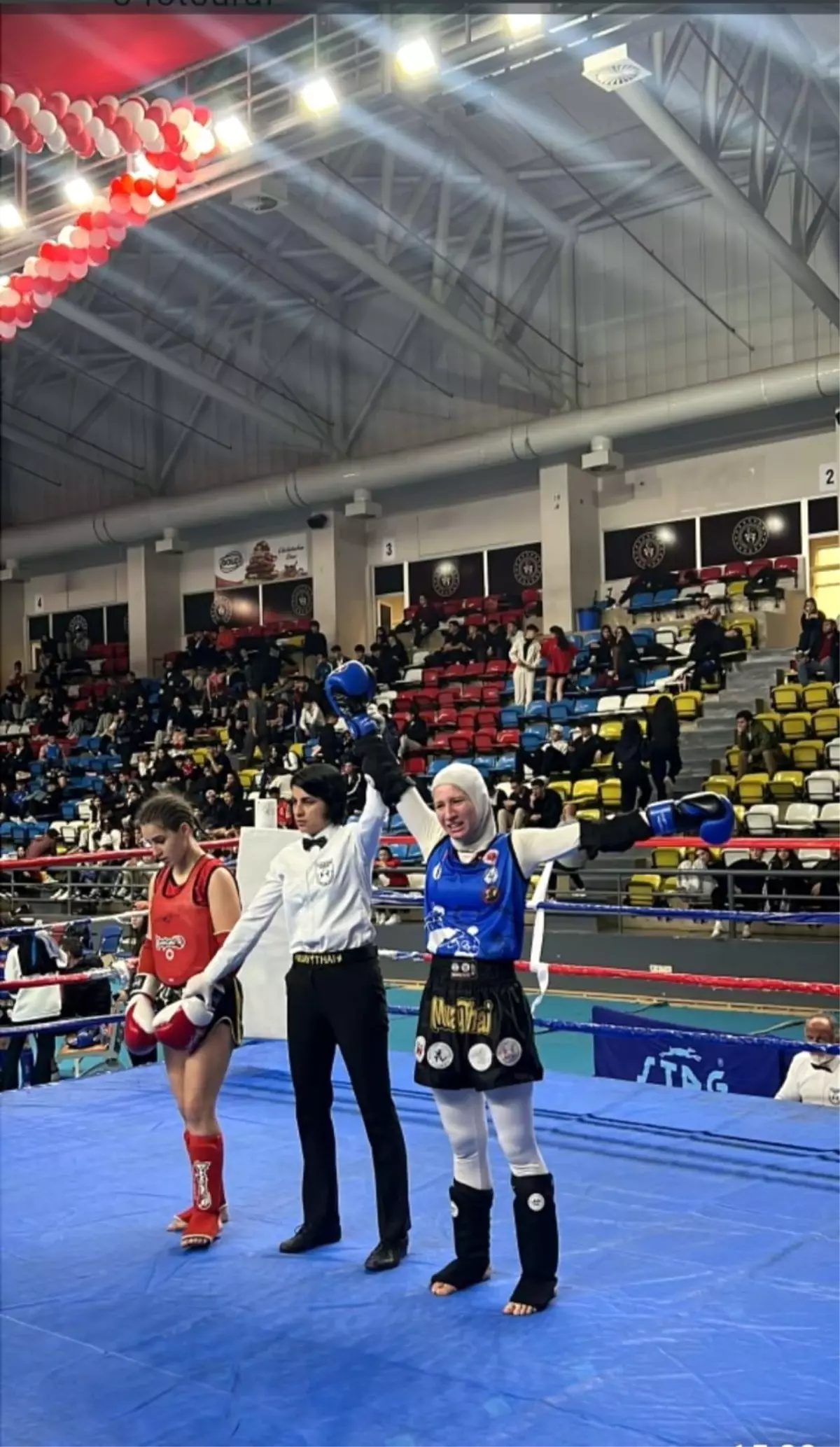 Ecrin İnam, Muay Thai’de Türkiye Birincisi