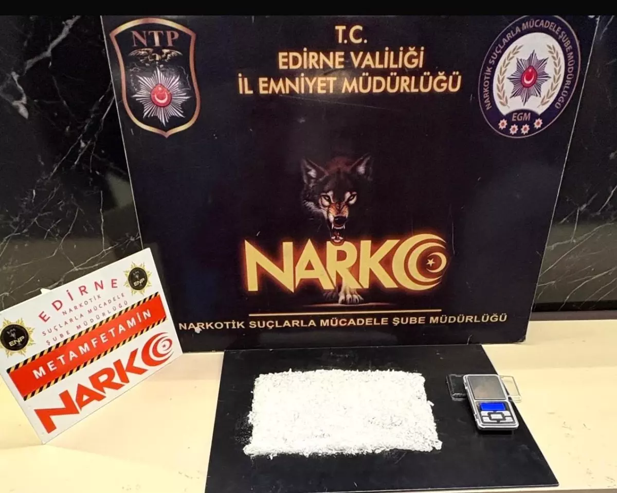 Edirne’de Uyuşturucu Operasyonu: 3 Tutuklama