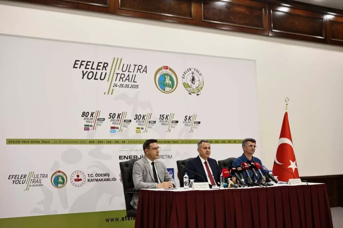 Efeler Yolu Ultra Trail Maratonu Başlıyor